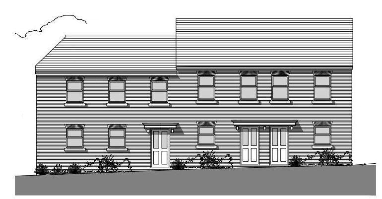 Lot: 3 - LAND WITH PLANNING FOR THREE HOUSES - 